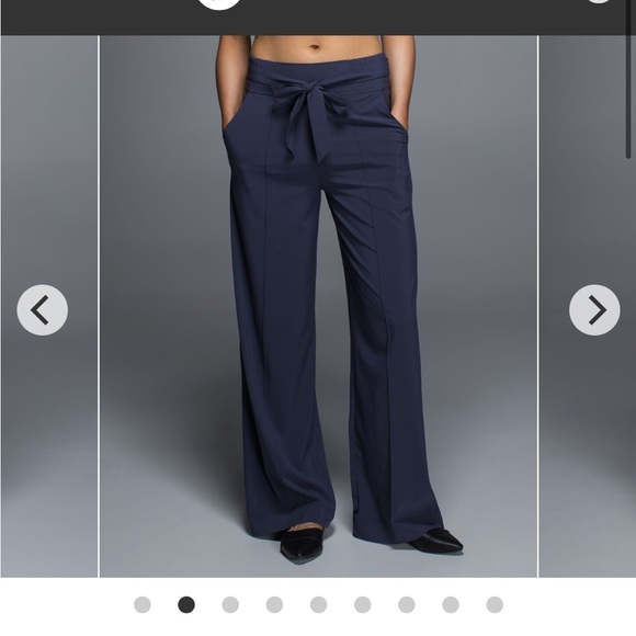 Lululemon Noir Pants in cadet blue size 6 - Picture 1 of 5